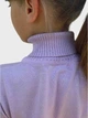 Детская водолазка-гольф для девочки ARTKNIT 25419 116-122 см Сиреневая (4823093437937) - изображение 5