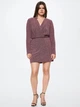 Платье на запах вечернее мини летнее женское Mango XESCA 37079079-85 XXS (8445791356806) - изображение 6
