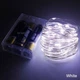 Гирлянда РОСА нить 50 LED, 5 метров, на батарейках Белый холодный - изображение 2