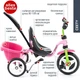 Триколісний велосипед Puky CEETY 2219 Pink/Kiwi - зображення 3