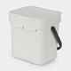 Бак для мусора Brabantia Sort&Go 3 л серый (213229) - изображение 3