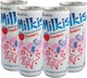 Упаковка безалкогольного газированного напитка Lotte Milkis Клубника 0.25 л х 4 банки (8801056791018) - изображение 2
