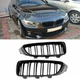 Решетка радиатора ноздри для BMW F32 F33 F36 F80 F82 Черный карбон седан - изображение 5