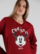 Piżama damska z długimi spodniami i długim rękawem Admas Disney 56987 L Bordowa (8433623629419) - obraz 2