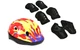 Комплект шлем и защита Sports Helmet размер S Красно-черный 4-8 лет (20462489/1) - изображение 2