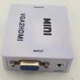 Конвертер адаптер из VGA в HDMI переходник преобразователь 1080P видео и аудио UKC белый - изображение 3