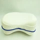 Ортопедична анатомічна подушка для ніг та колін з ефектом пам'яті LEG PILLOW біла - зображення 4