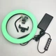 Кольцевая LED лампа 30 см RGBW 8 цветов с штативом 210 см кольцевой свет подсветка для фотографов блогеров тиктокеров визажистов SOFT RING LIGHT UKC - изображение 9