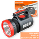 Автономный многофункциональный фонарь на солнечной батарее XPRO 10W+22 SMD LED с радио, Power bank и MP3 черный (XPRO_1763) - изображение 2