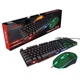 Игровая клавиатура и мышкой iMICE KM-680 проводная с подсветкой , Black - изображение 5