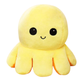 Мягкая игрушка Осьминог перевертыш двусторонний веселый грустный Mood Octopus 16 см UKC оранжевый/желтый - изображение 3