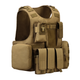 Жилет розвантажувальний Protector Plus Z509 із системою MOLLE нейлоновий Coyote brown - зображення 2