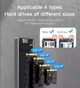 Зовнішня кишеня Blueendless 2815SN для M.2 SSD NVMe (PCIe) / NGFF (Sata) Type-C USB 3.1 Gen 2 - зображення 12