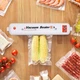 Вакууматор вакуумний пакувальник Vacuum Sealer White-Orange - изображение 1