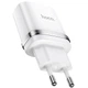 Зарядное устройство HOCO N1 2.4A (USB + кабель microUSB) White (29440) - изображение 2