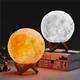 Ночник Лампа светильник луна 3D Moon Lamp на сенсорном управлении, беспроводная - изображение 1