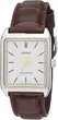Женские часы Casio LTP-V007L-7E2 Коричневые с бело-серебристым - изображение 1