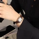 Женские часы Casio LTP-V007L-7E2 Коричневые с бело-серебристым - изображение 6