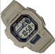 Мужские наручные часы Casio W-737HX-5A Хаки современные - изображение 2