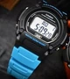 Мужские наручные часы Casio W-219H-2A2 Черный\Синий ремешок - изображение 3