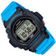 Мужские наручные часы Casio W-219H-2A2 Черный\Синий ремешок - изображение 4