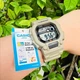 Мужские наручные часы Casio W-737HX-5A Хаки современные - изображение 6