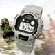 Чоловічий наручний годинник Casio W-735H-8A2 з ремінцем з каучуку Білий - зображення 1