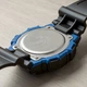 Мужские электронные наручные часы Casio W-736H-2A Черный\Синий - изображение 5