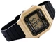 Наручний годинник на батарейці Casio W-217HM-9A Золотистий\Чорний - зображення 7