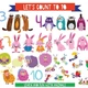 Постер Порахуй тваринок самоклеючийся Heybaby 80*43 см - зображення 2