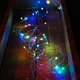 Гірлянда світлодіодна нитка "крапля роси" 10м 100 LED на батарейках + USB 220В різнокольорова - зображення 2