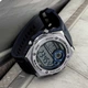Мужские часы CASIO MWD-100H-2A Серебро\Синий ремень с подсветкой - изображение 3