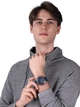 Мужские часы CASIO MWD-100H-2A Серебро\Синий ремень с подсветкой - изображение 6