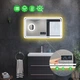 LED-зеркало 90x60см, с Smart-блоком, линзой с подсветкой и подогревом, модель Ottavia (Ottaviag60) - изображение 2