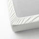 Простирадло на резинці IKEA NATTJASMIN 180х200 см біле (303.370.05) - зображення 4