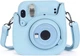 Чехол для фотокамеры FujiFilm INSTAX mini 11 / INSTAX mini 12 голубой - изображение 4