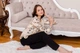 Женская пижама(брюки + рубашка д/р) хлопковая с байкой Sabrina 42175 XL - изображение 1