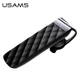 Bluetooth-гарнитура Usams BT1 Wireless Earphone 55 mAh BT4.1 Black (BHUBT101) - изображение 3