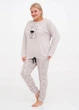 Комплект Cotpark кофта, штани 3XL світло-бежевий 30229-В - зображення 1