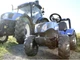 Traktor dziecięcy Falk New Holland na pedały z przyczepą Niebieski (3016200309024) - obraz 5