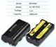 Акумулятор батареї Batmax NP-F550 2800mAh NP-F570 NP-F530 для фото відео накамерного світла кільцевої лампи ( Batmax NP-F550N ) - зображення 2