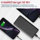 УМБ Promate Titan-30 30000 mAh 30Вт Type-C PD 18Вт USB QC3.0 USB 2.4А Black (titan-30.black) - изображение 6