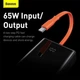 УМБ Power Bank Baseus Elf Digital Display 20000mAh 65W 5A с технологією QC3.0+PD3.0 і Type-C з кабелем 65W Black - изображение 12