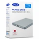 Жесткий диск LACIE HDD External Mobile Drive (2.5'/2TB/ USB 3.0/ USB-C) Moon Silver STHG2000400 - изображение 4