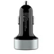 Автозарядка с дисплеем HOCO Z26 High Praise Dual USB Black - изображение 4