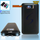 Power Bank павербанк з дисплеєм Techfuerza 30000mAh LCD портативний зовнішній акумулятор УМБ, 2xUSB/microUSB, Black - зображення 1
