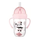 Чашка-непроливайка Canpol Babies 270 мл 6 місяців EXOTIC ANIMALS Рожевий (56/606_pin) - изображение 4