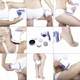 Ручной Электрический вибромассажер Relax shaped Антицеллюлитный для всего тела вибромассажер для похудения 5 насадок массажер для рук, спины, шеи - изображение 2