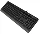 Клавіатура дротова A4Tech FK10 Ukr Grey USB - зображення 3