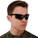 Cпортивные cолнцезащитные очки велоочки Oakley Sprinter 8870 Black-Red - изображение 5